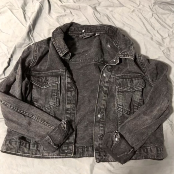 Black Jean Jacket - Picture 1 of 1